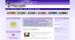 Desktop Screenshot of informagique.net